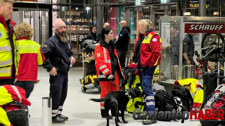 Almanya'dan 41 kişilik arama-kurtarma ekibi Türkiye'ye hareket etti