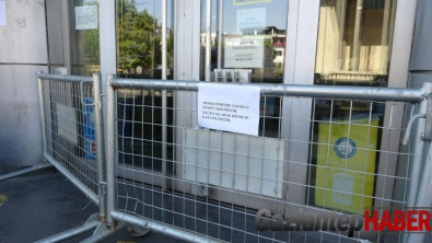 Gaziantep'in en yoğun PTT şubesi virüs nedeniyle kapatıldı