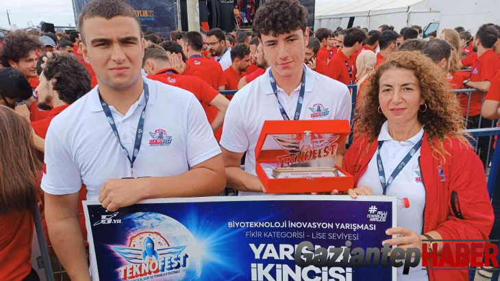 Gaziantep Kolej Vakfı Teknofest Türkiye ikincisi