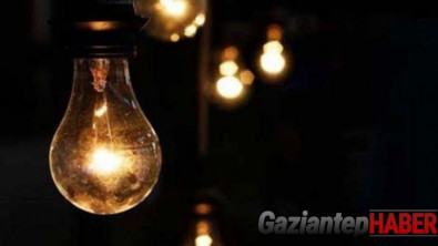 Gaziantep'te elektrik kesintisi 25.12.2020