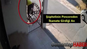 Gaziantep'te hırsızlık olayı güvenlik kamerasında